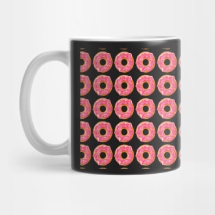 Pink Donuts Cute Pattern Social Distancing Face Mask Mug